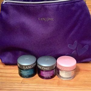 Lancôme face cream set with bag!